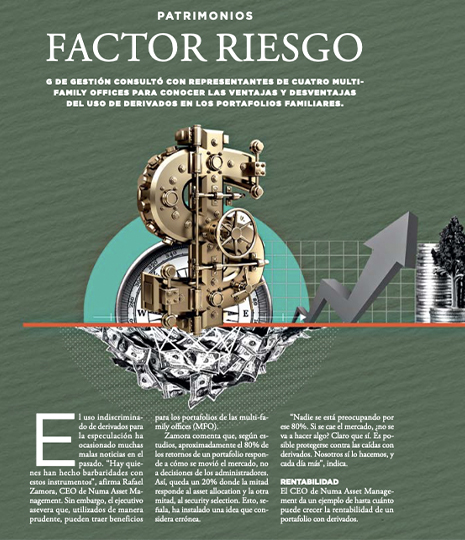 Nuestros Socios hablan sobre productos derivados en el artículo “Factor Riesgo” de la Revista G